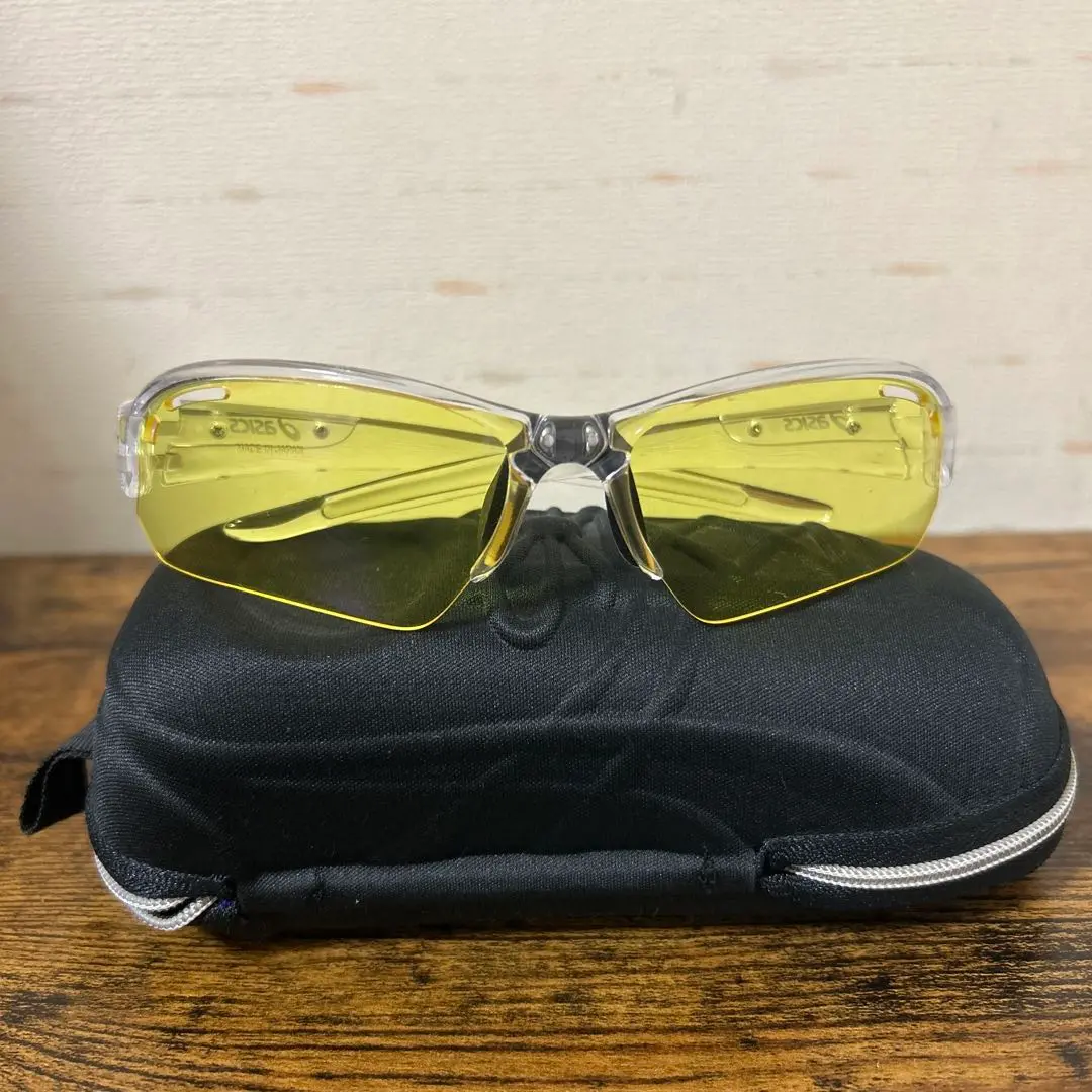 asicsサングラス　ランニングサングラス　スポーツ用　QVG022 9180 ezone_cqrs02