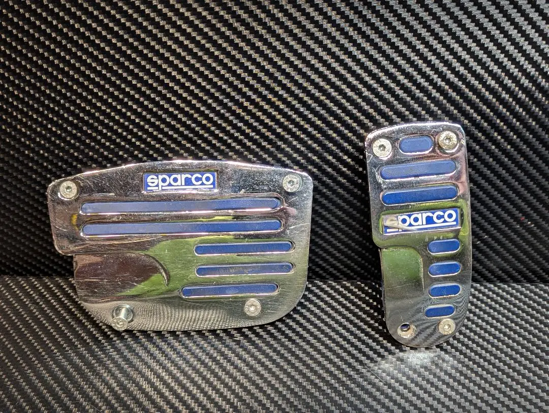 sparco スパルコ ペダルセット SETTANTA セッタンタ シルバー MT