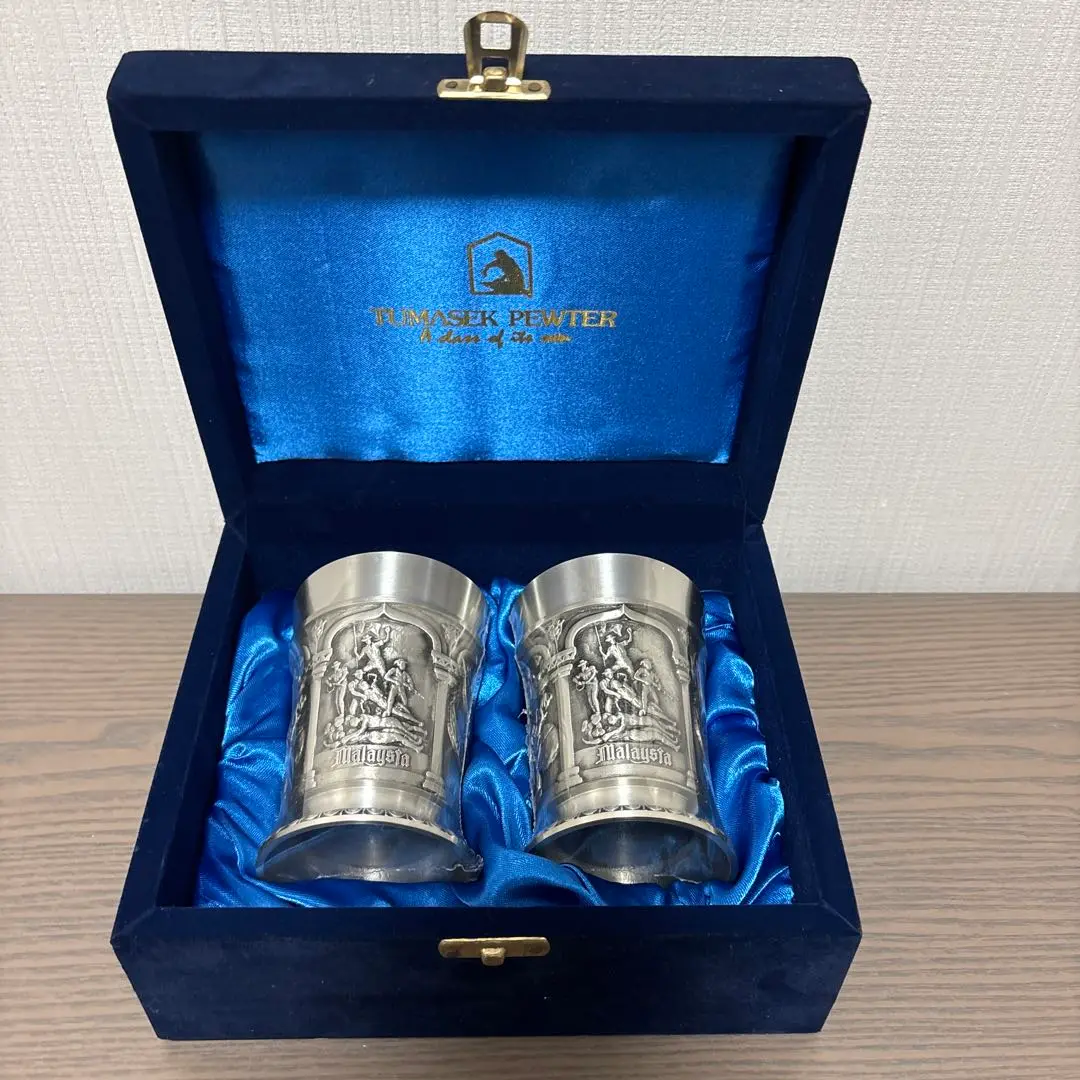 TUMASEK PEWTER ツマセク ピューター 錫製 茶筒 茶道具 草花紋 Yahoo!オークション -「tumasek pewter」の落札相場・落札価格