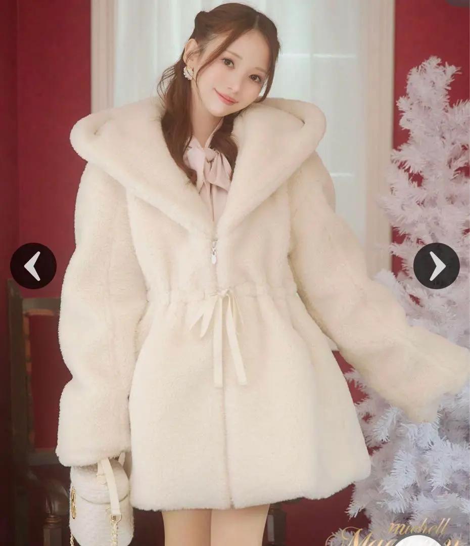 完売品ミシェルマカロンショートダッフルコート♡新品タグ付グレーXS 完売品ミシェルマカロンショートダッフルコート♡新品タグ付