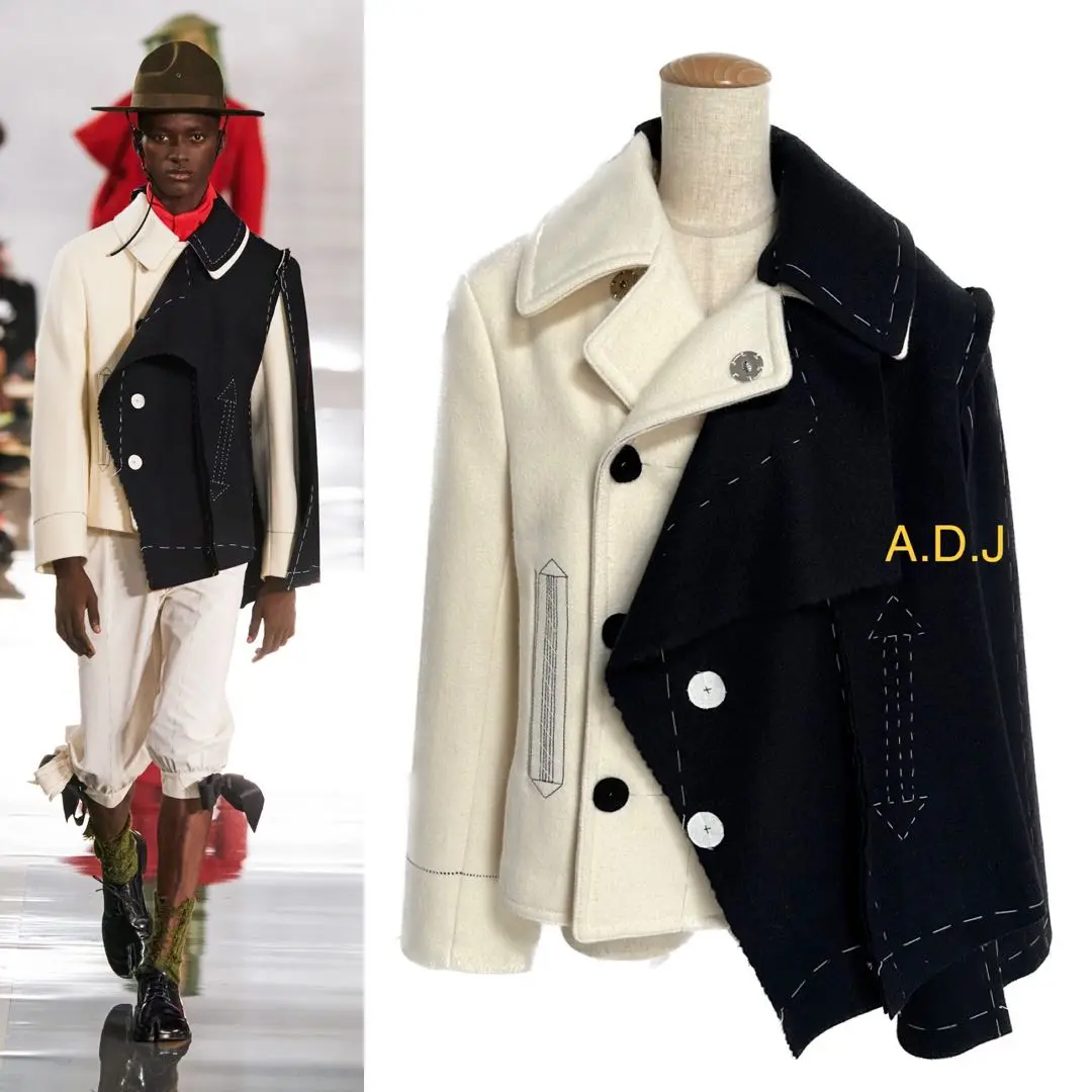 2025年最新】Maison Margiela メンズ ピーコート・ウールコート