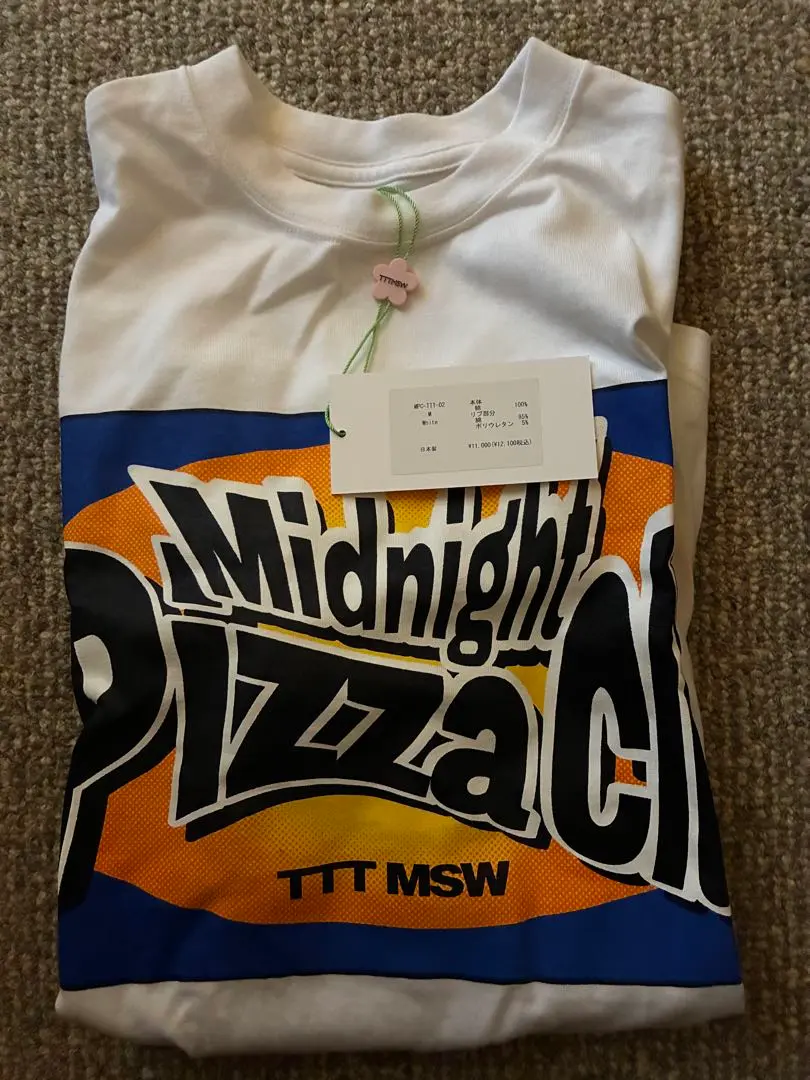 MIDNIGHT PIZZA CLUB × TTTMSW sweat L MIDNIGHT PIZZA CLUB × TTTMSW sweat L