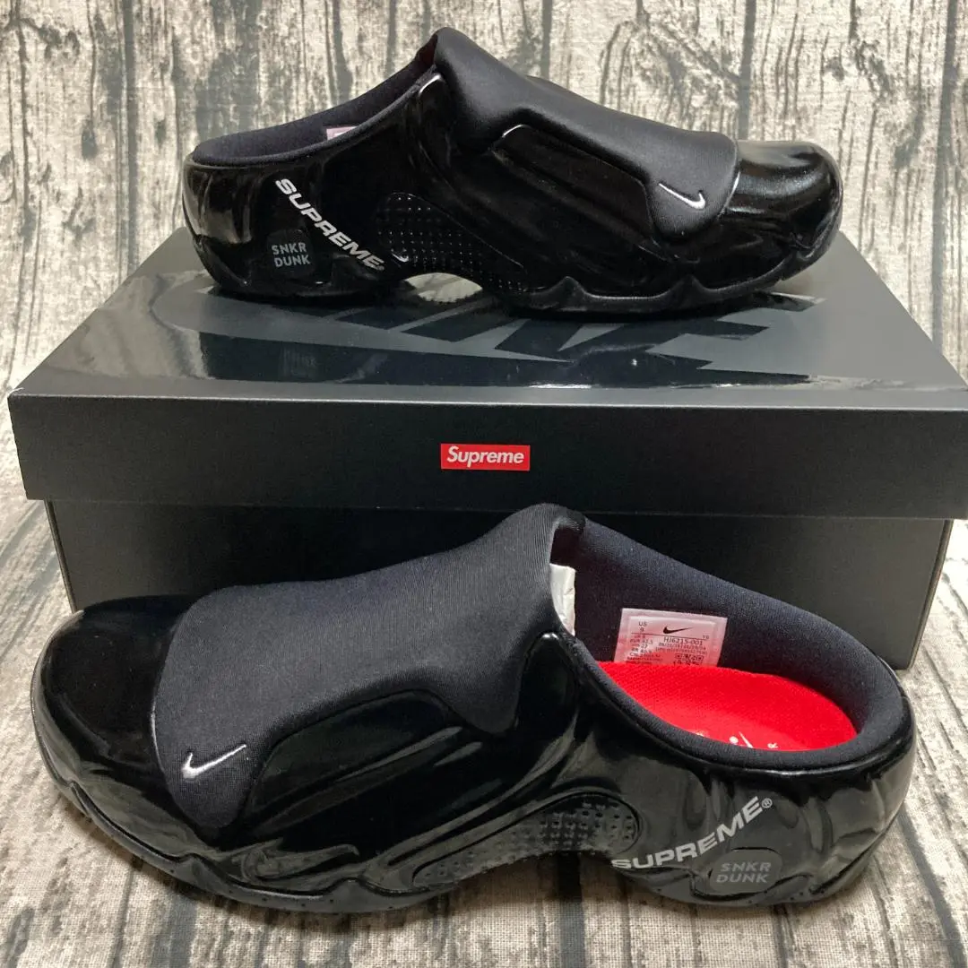 Nike Supreme クロッグポジットサンダル 26cm シュプリーム x ナイキから最新コラボ クロッグポジットが登場か