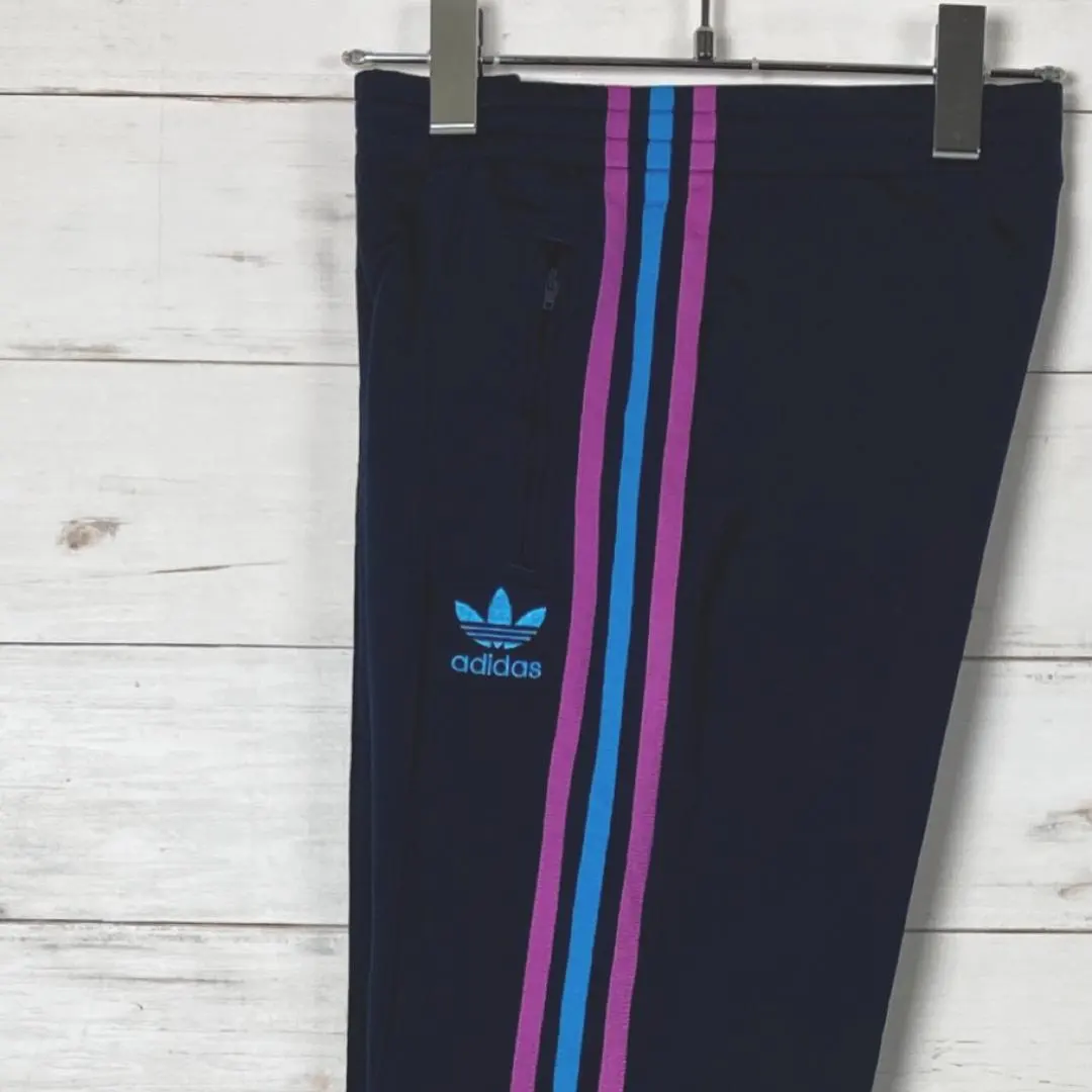 Thumbnail of Adidas Track Pants Firebird Two-Color Line Black 090