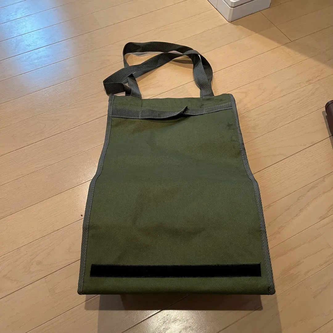 Thumbnail of Folding Shopping Carry Bag with 2 Wheels, Khaki
