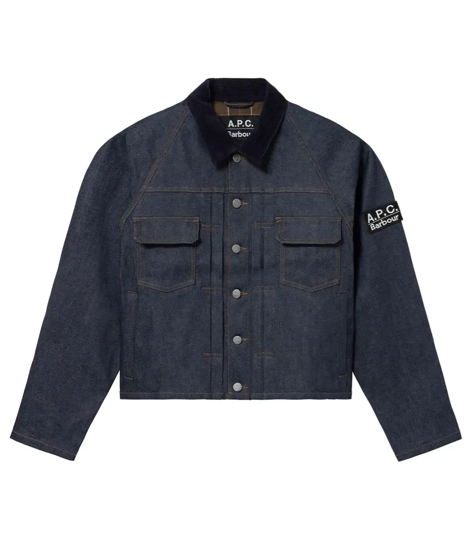 極美品 A.P.C. 1st リジッド デニム ジャケット L ファースト A.P.C. (アーペーセー) VESTE JEAN 1st / デニムジャケット