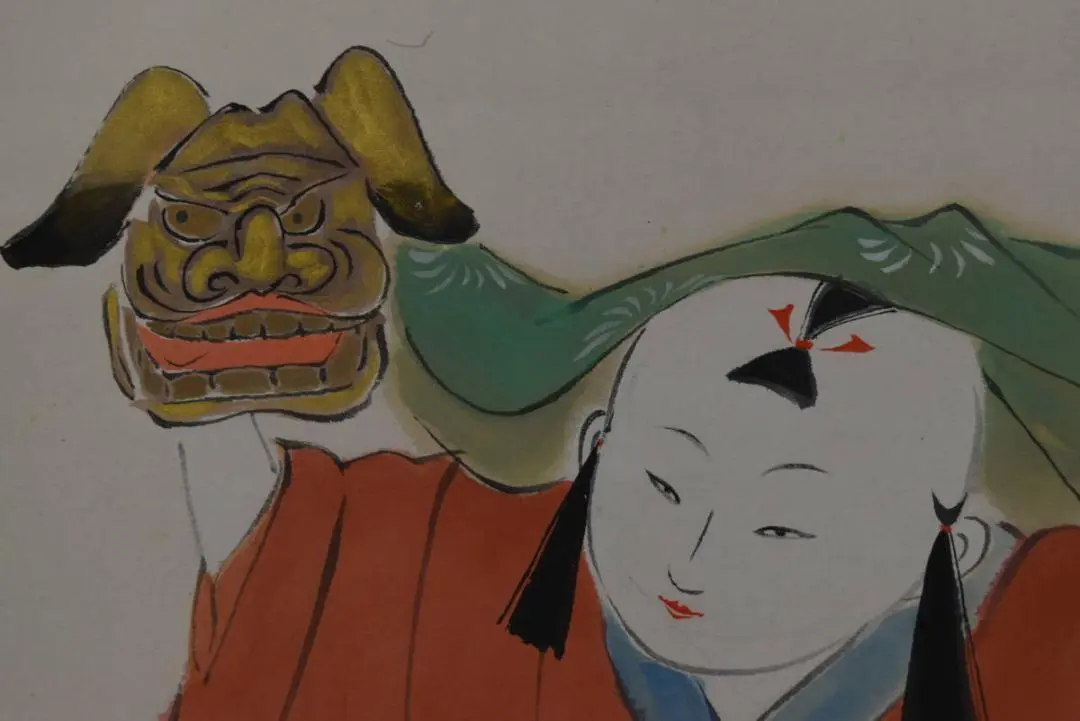 真作/荒木寛畝/山水帆舟図/荒木十畝の桐極箱付/布袋屋掛軸HI-367 掛け軸 荒木十畝 水墨山水画 長崎県出身 掛軸 書画、骨董品、美術品