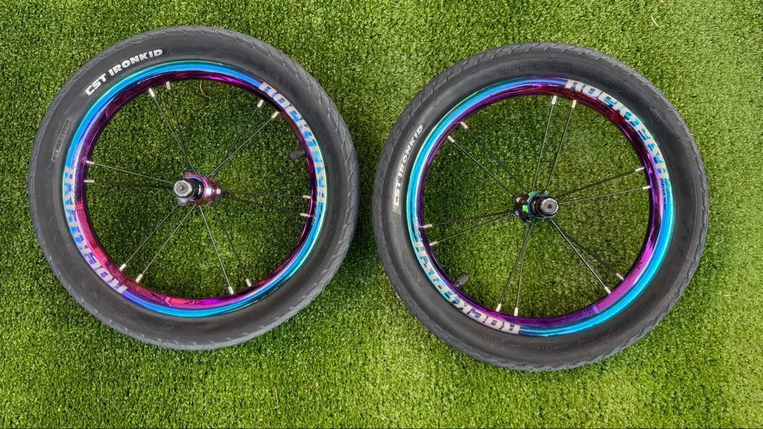 14X アルミホイール　マジョーラカラー　ROCKFISH ロックフィッシュ ROCK FISH ランバイク ストライダー 14x アルミホイール