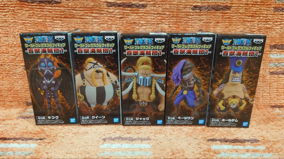 Thumbnail of One Piece WCF 5-piece set: Beasts Pirates 1, Overseas Authentic