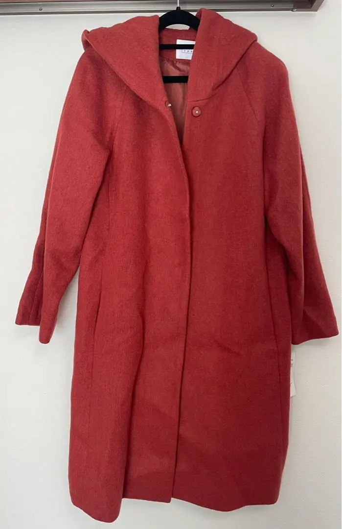 LOWRYS FARM 長版帶帽毛絨外套 的縮圖