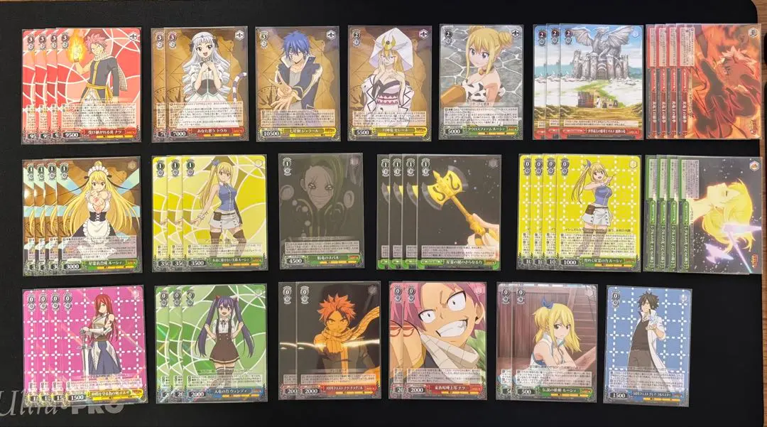 ヴァイスシュヴァルツ　フェアリーテイル　デッキ ヴァイスシュヴァルツ フェアリーテイル デッキ - メルカリ