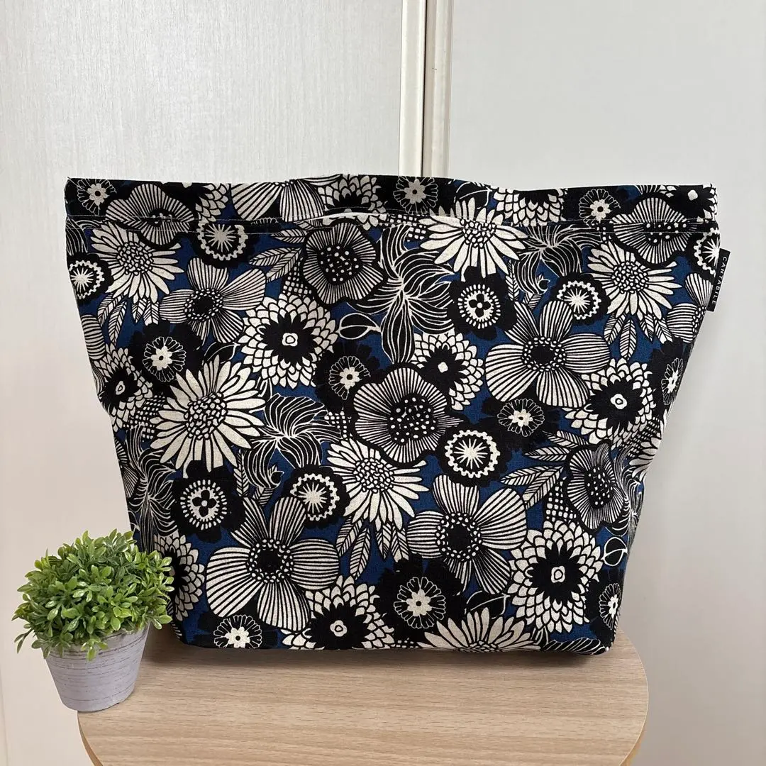 Thumbnail of Handmade Marche Bag, Large, Eco Bag, Sub Bag, Nordic Pattern