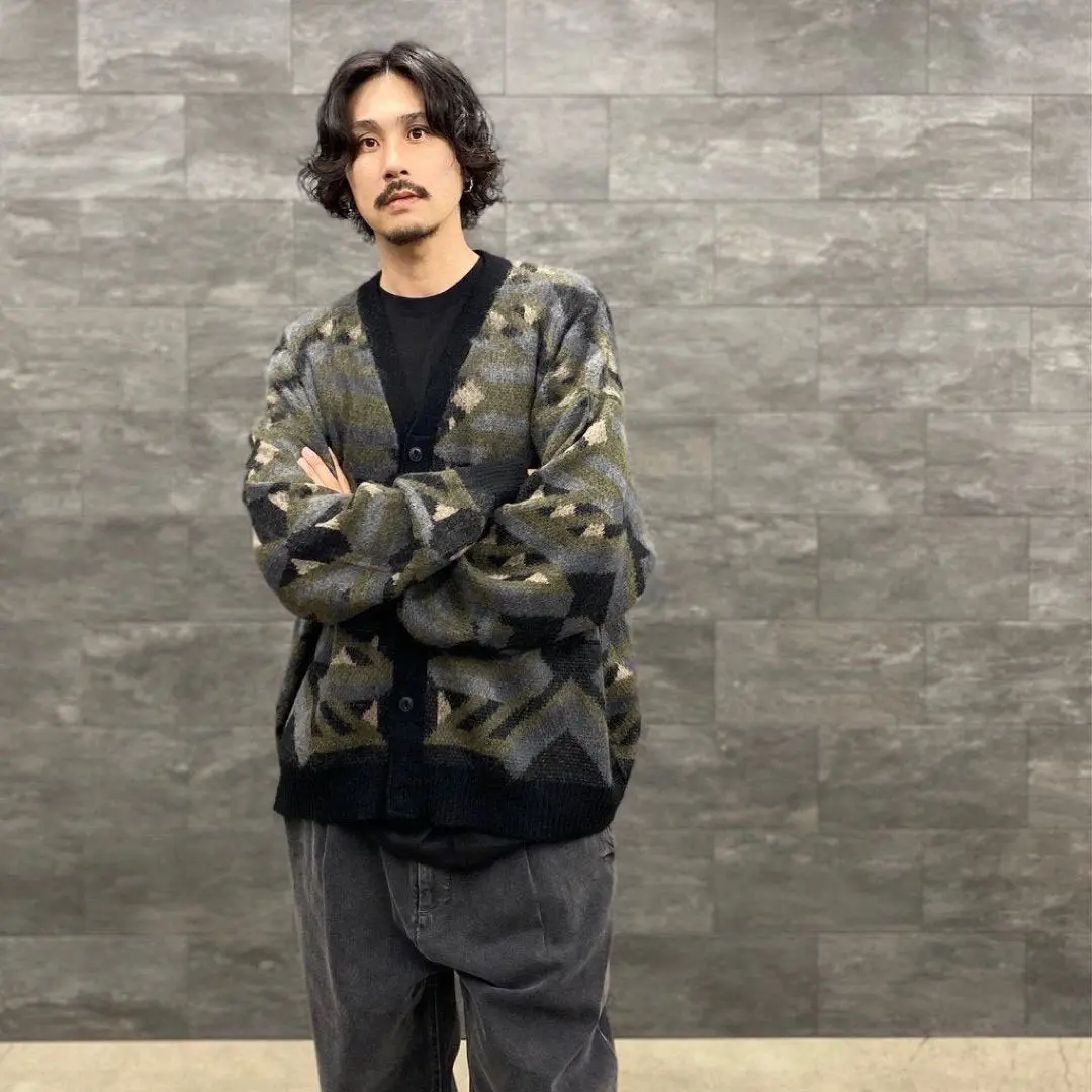 Evisen アート風カーディガン 2025年最新】Evisen Skateboards カーディガンの人気アイテム