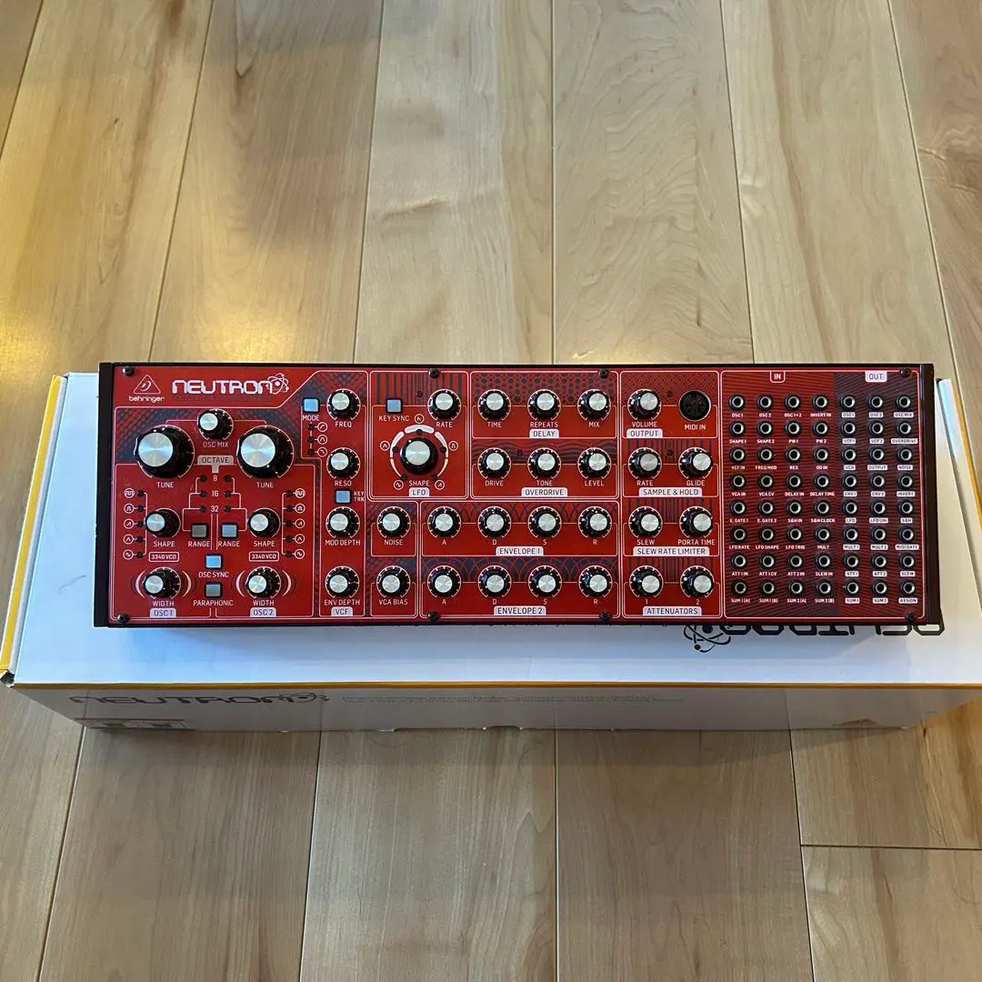 美品 BEHRINGER neutron 元箱付き 2025年最新】NEUTRON behringerの人気アイテム - メルカリ