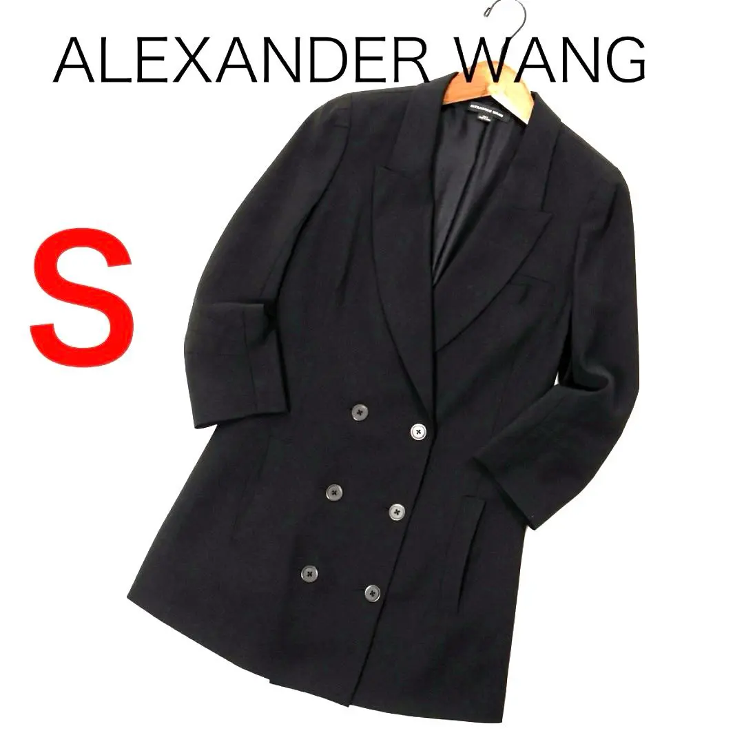 H2883◾️亞歷山大·王 雙排扣長款大衣 的縮圖