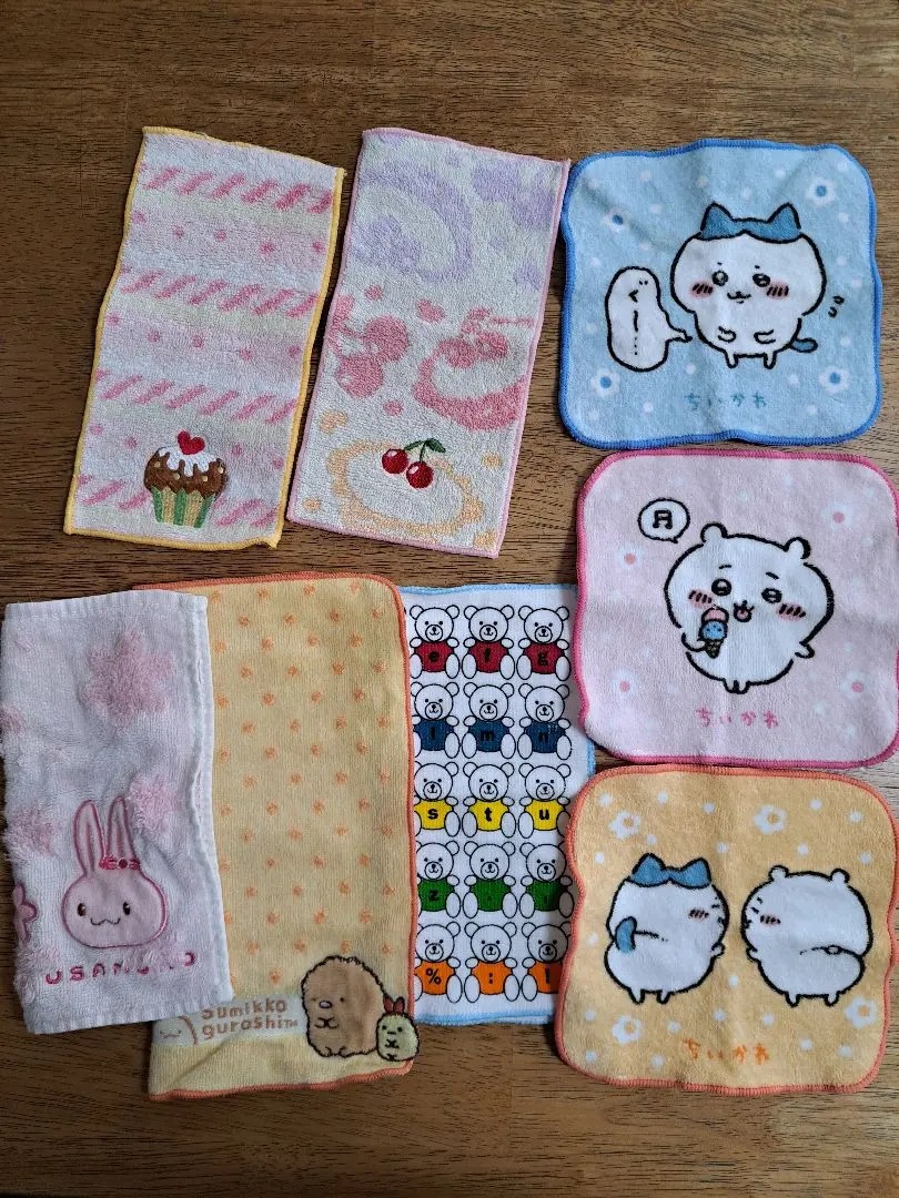 Thumbnail of Handkerchief towels, bulk purchase, Chiikawa