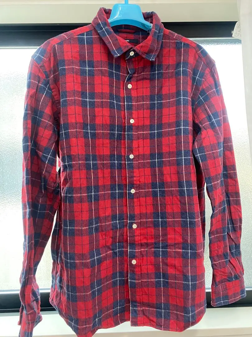 Thumbnail of SHIPS Check Flannel Shirt size. XL SHIPS
