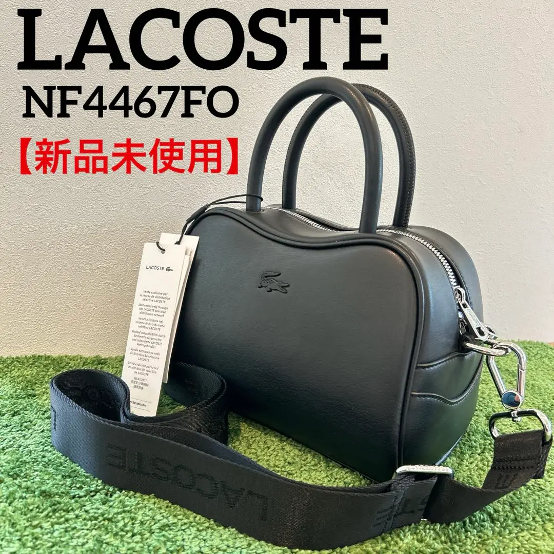 2025年最新】LACOSTE カラー：ブラック系 ショルダーバッグの