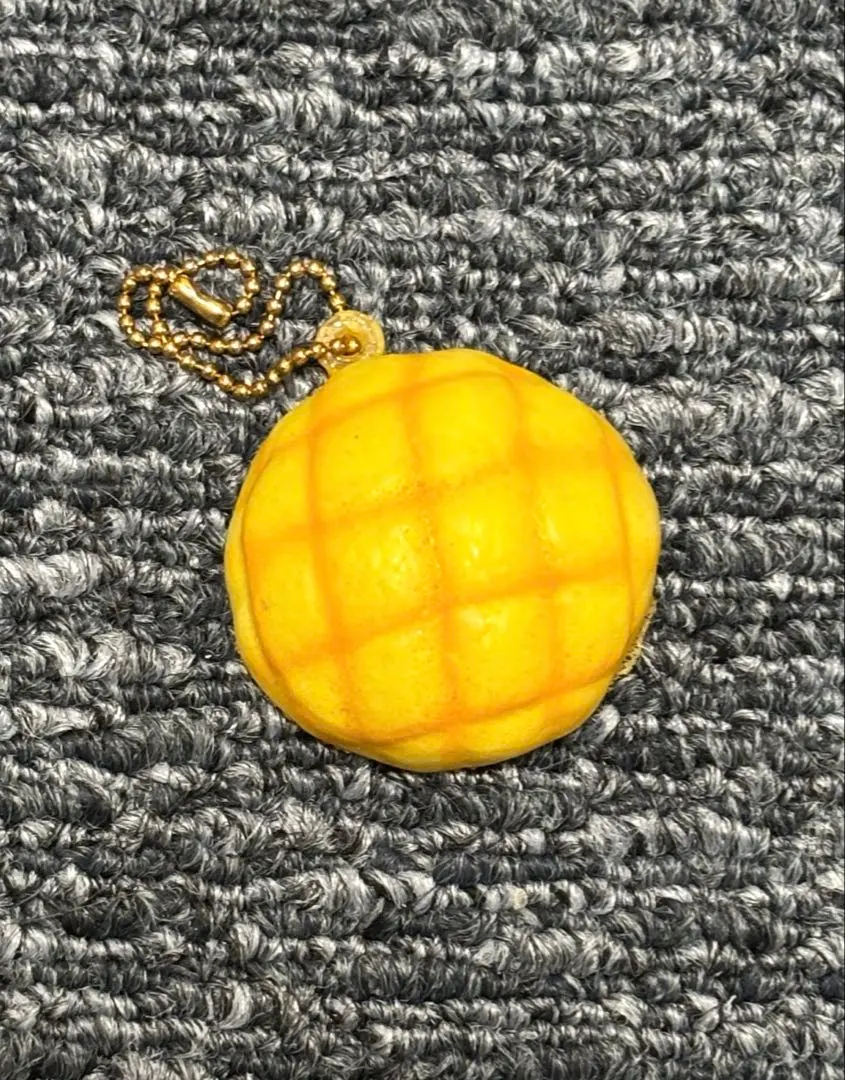 Thumbnail of Melon Pan Mini Keychain - Realistic Food Sample - Squishy