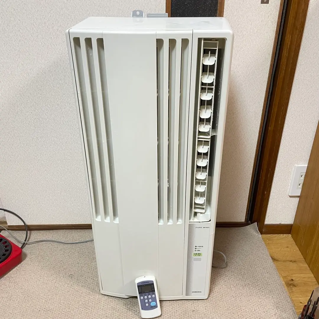 V✴︎激冷早発送致します‼️美品‼️コロナCW-F1616☆窓用エアコン　付属品多数‼️ CORONA（住宅設備） CW-F1616-WS コロナ ウインドエアコン 冷房