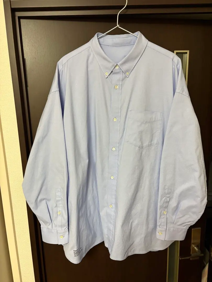 Thumbnail of FreshService Dry Oxford Shirt - Blue, Size L