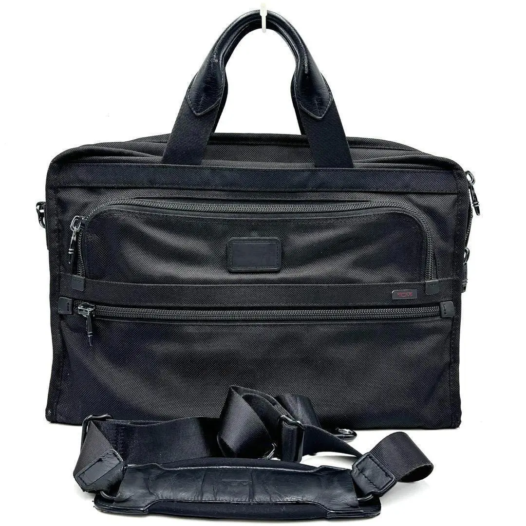 TUMI 2way ビジネスバッグ ブリーフケース ALPHA 26111DH TUMI 美品 トゥミ 26111D4 ALPHA BRAVO スリム ラージスクリーン
