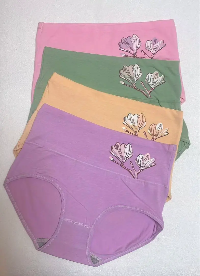 Thumbnail of New High-Waisted Women's Shorts - Deep Coverage, Covers the Abdomen - Set of 4
