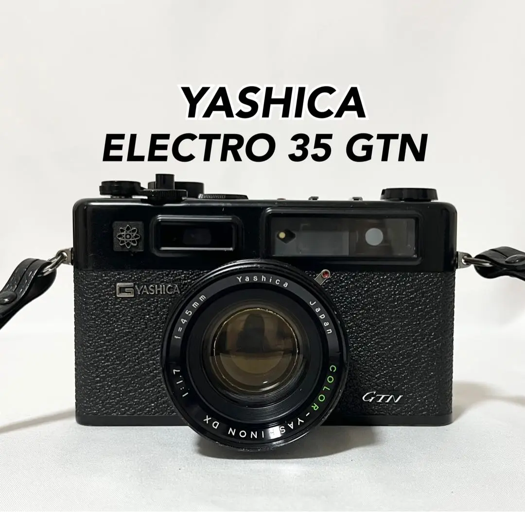 ヤシカ YASHICA Electro 35 GTN フィルムカメラ M8 中古 ヤシカ エレクトロ 35 GTN ブラック / YASHICA ELECTRO 35