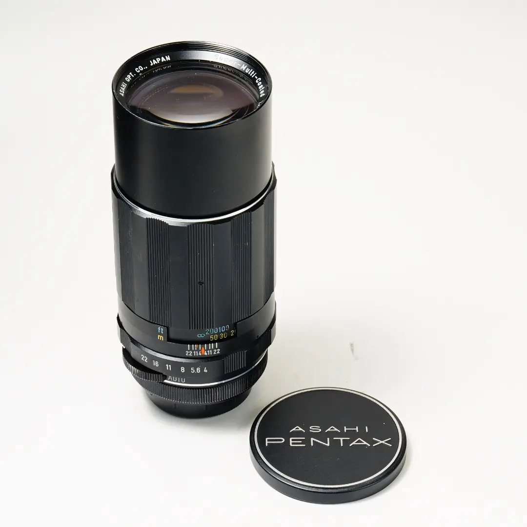 美品　SMC PENTAX　1:2.5 200mm PENTAX/ペンタックス】午⑤42//SMC PENTAX 1:2.5 200mm（SMC