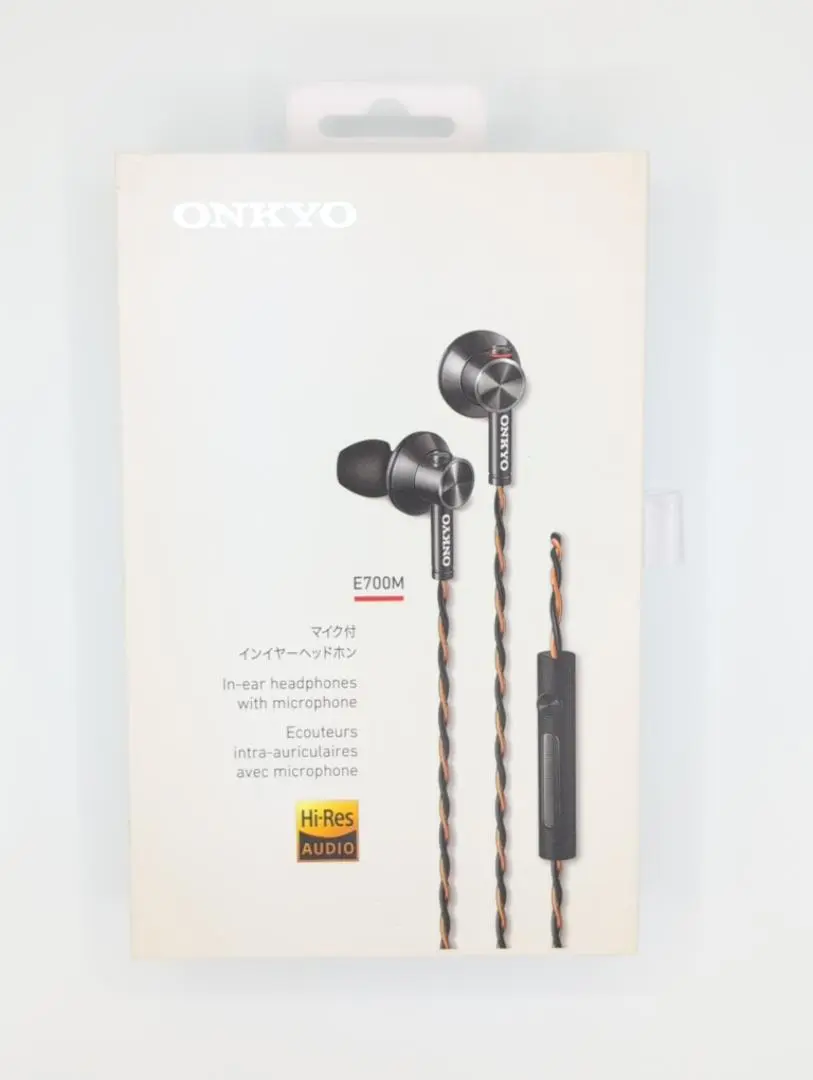 【新品未開封】ONKYO E700M ハイレゾ インイヤーヘッドフォン ONKYO E700M 価格比較 - 価格.com