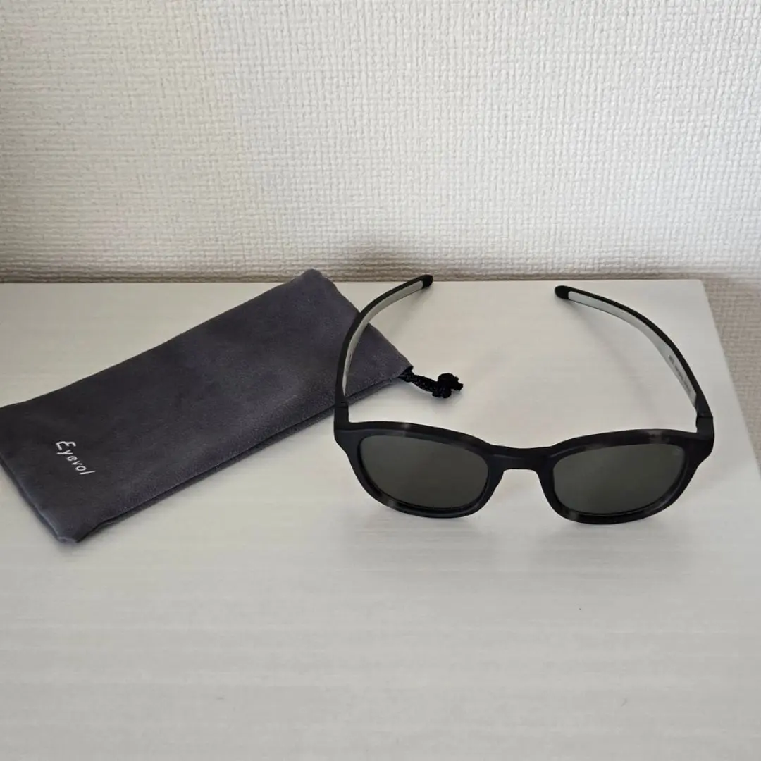 Eyewol ARCE edifice別注 ブラック サングラス ケース付き