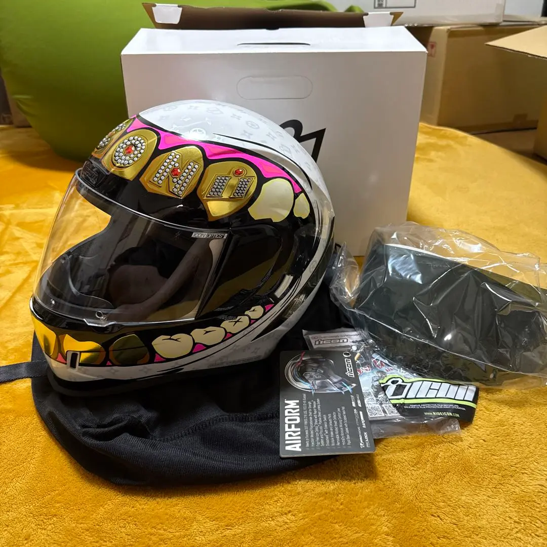 Iconヘルメット ○麻デザイン　値下げ中 SGマーク 自転車運転中の安全を守る おしゃヘル ヘルメットのみ