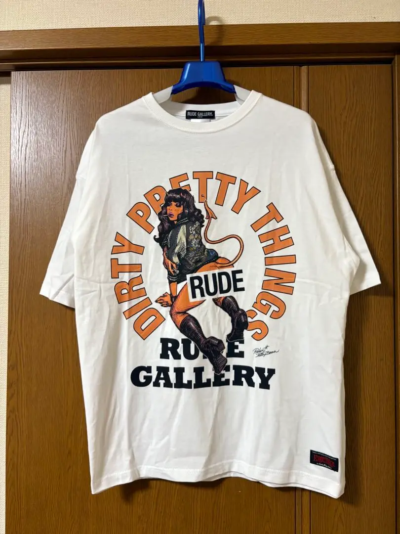 RUDE GALLERY EROSTIKA  コラボ スカシャツ EROSTIKA × RUDE GALLERY『SKA SHIRT-NUDE MAP』ART WORK by