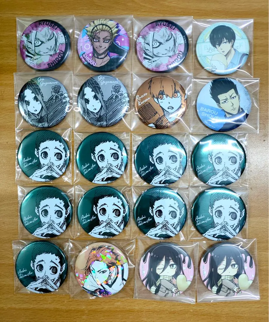 Thumbnail of Blue Lock Character Can Badges & Cards