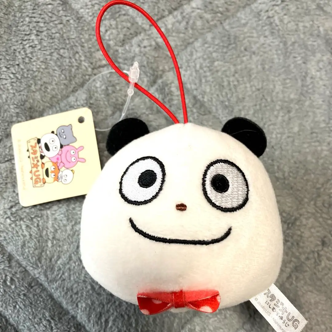 【非賣品】STUDIO UG 臉部吉祥物 愉快熊貓 全新 附標籤 的縮圖