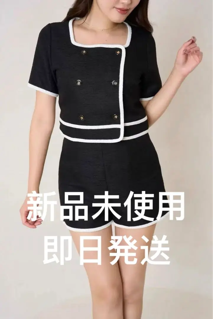新品 herlipto Mondrian Tweed Mini Dress 白 herlipto ◼︎Mondrian Tweed Mini Dress ¥25,000(tax in) color
