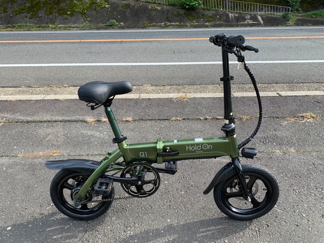 【即乘】送料無料Hold On 折り畳み電動自転車 Q1 7.5Ah動作確認済 2025年最新】hold on 自転車の人気アイテム - メルカリ