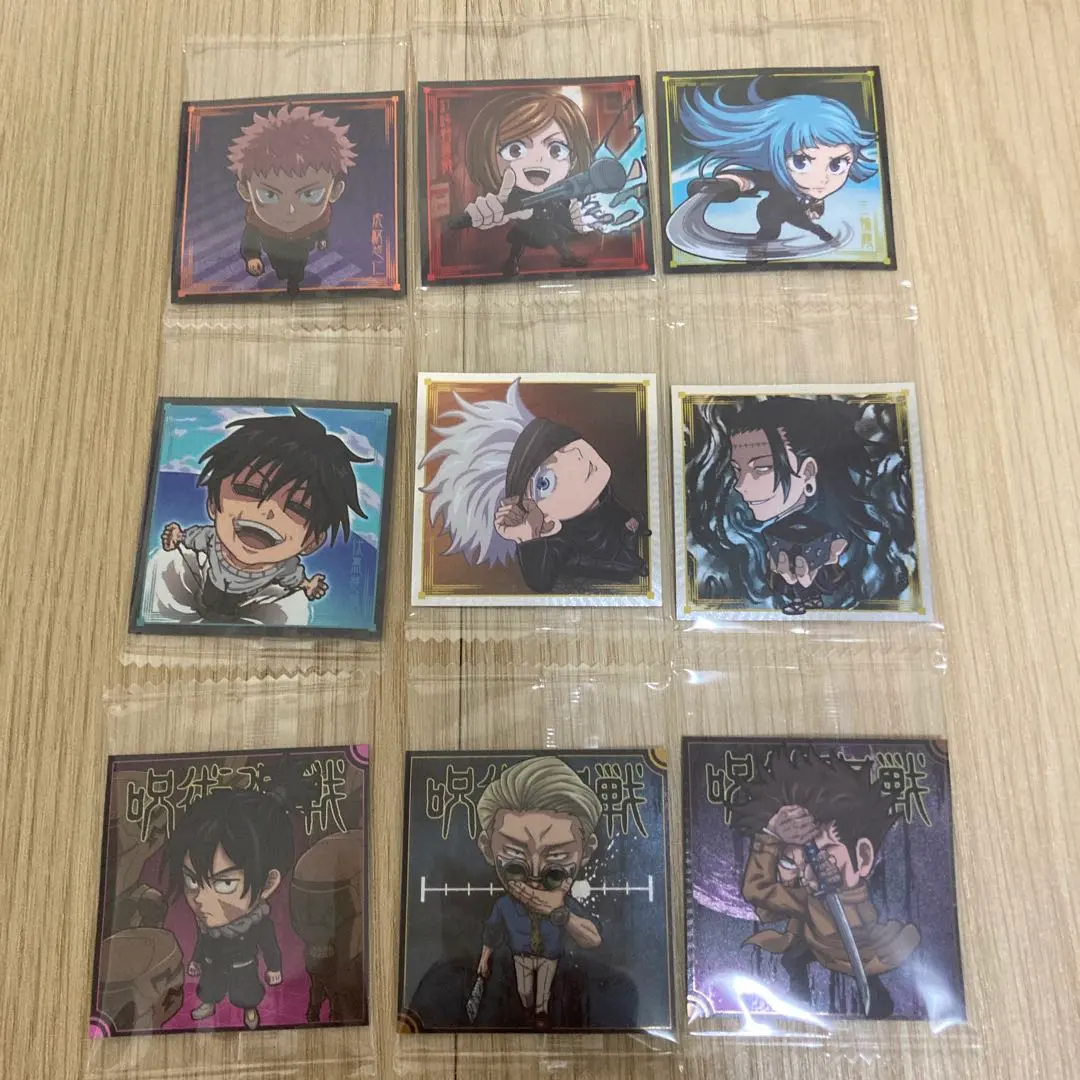 Thumbnail of Jujutsu Kaisen Wafer Vol. 3 Seal Set of 9