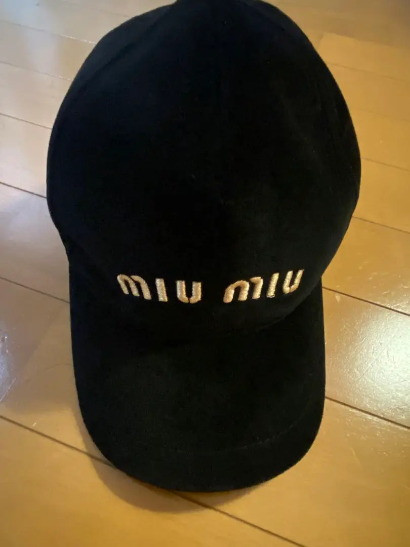 値下げしました miumiu ベロアキャップ❤︎ Women's Velvet cap | MIU MIU | 24S