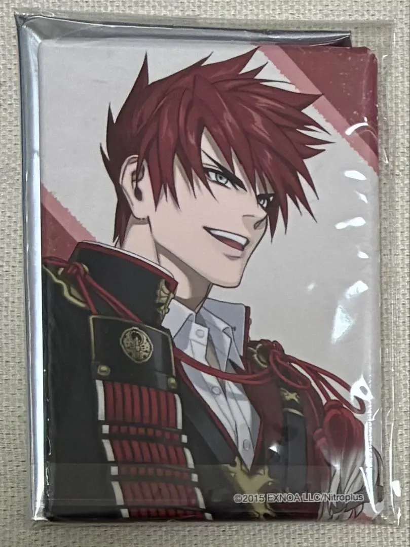 Thumbnail of Touken Ranbu Okanehira Square Tin Badge: Combat