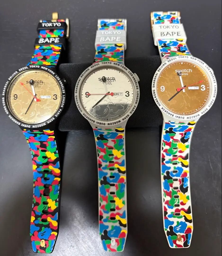 2025年最新】bape swatchの人気アイテム - メルカリ