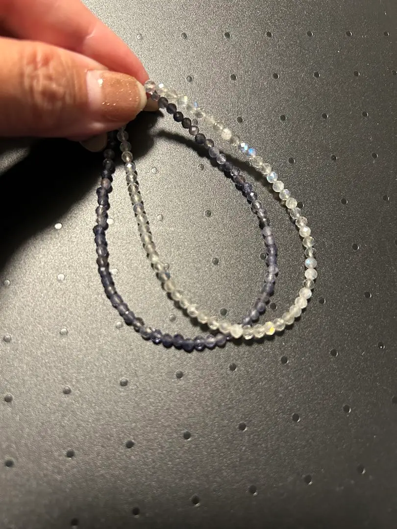 Thumbnail of Iolite & Labradorite Natural Stone Bracelet