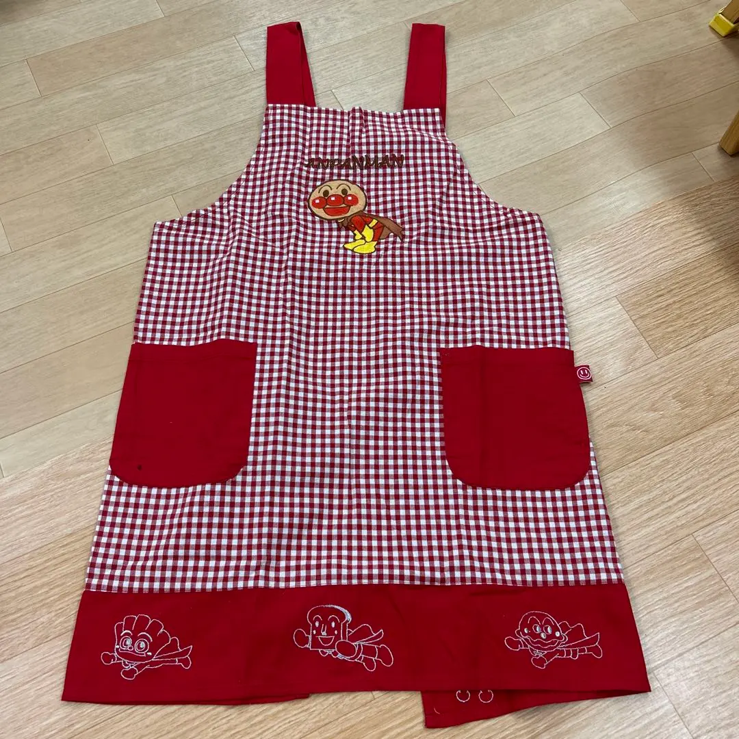 幼兒園老師圍裙 麵包超人 的縮圖