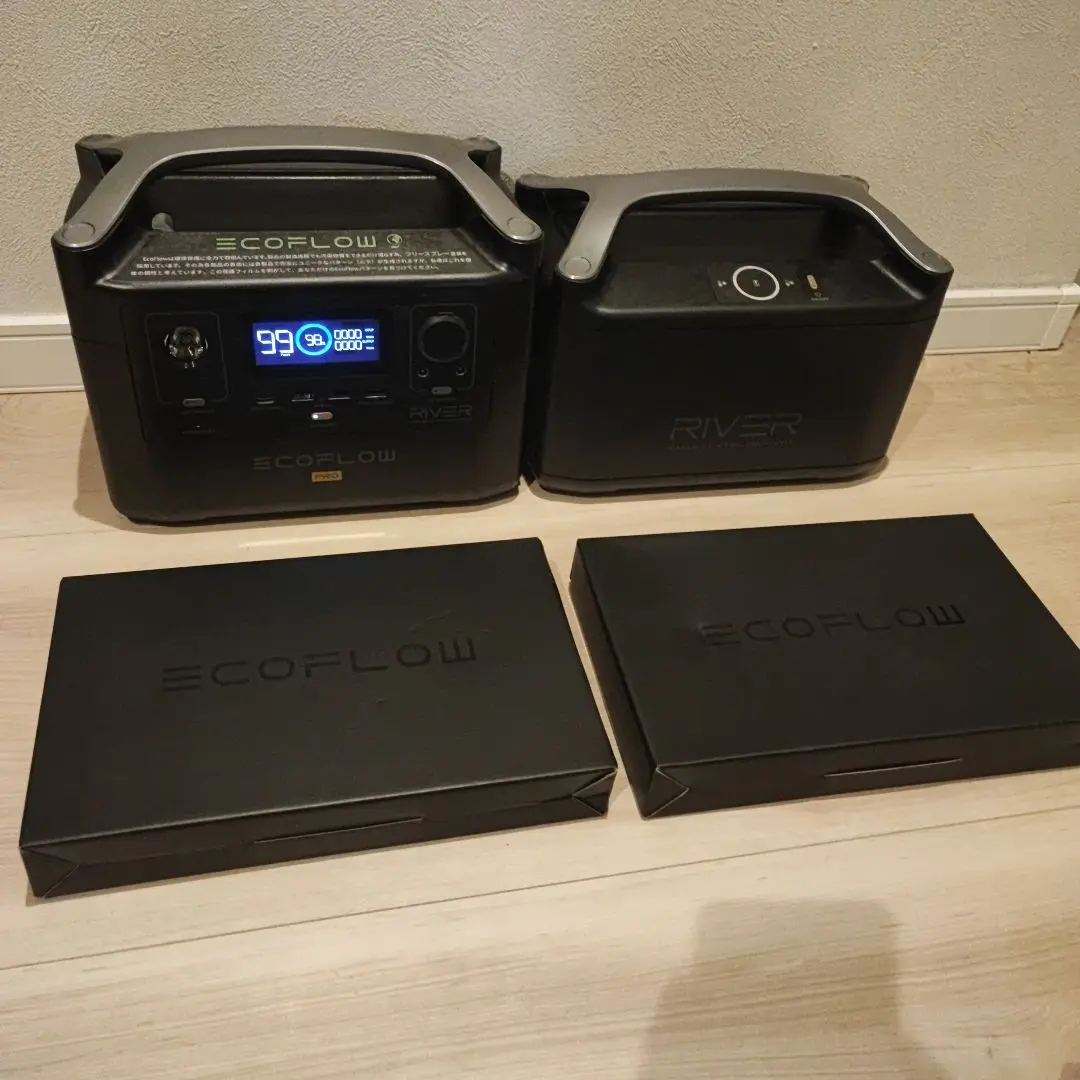 よ*ん様 EcoFlow RIVER Pro専用エクストラバッテリー EF4 P EcoFlow RIVER Pro + EcoFlow RIVER Pro Extra Battery