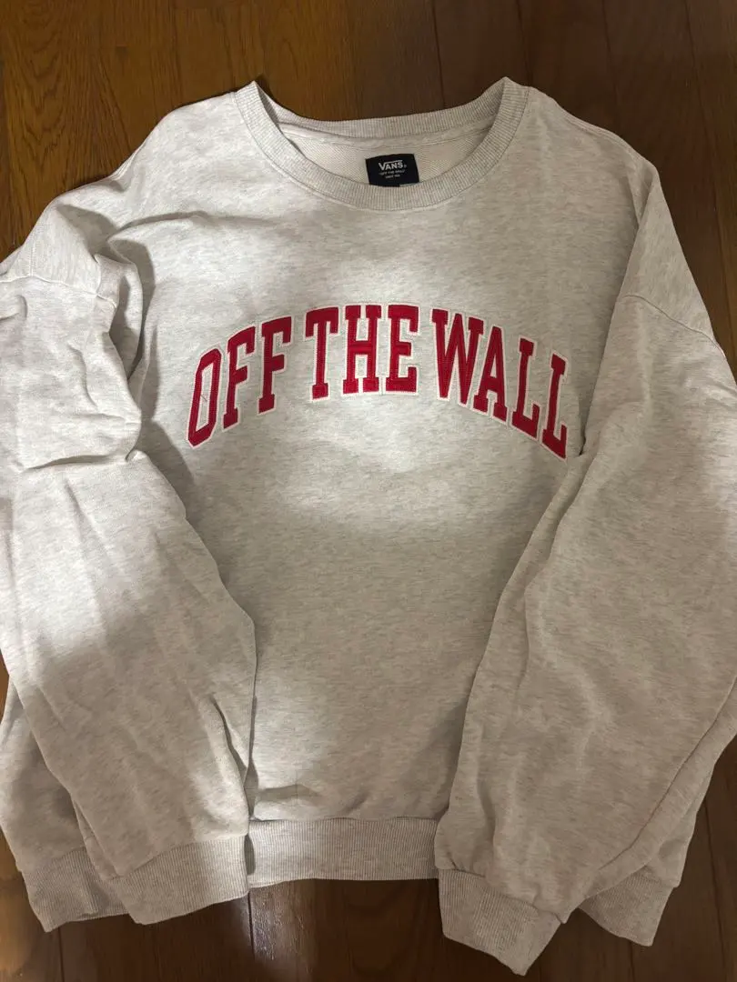VANS OFF THE WALL 灰色 運動衫 L 的縮圖