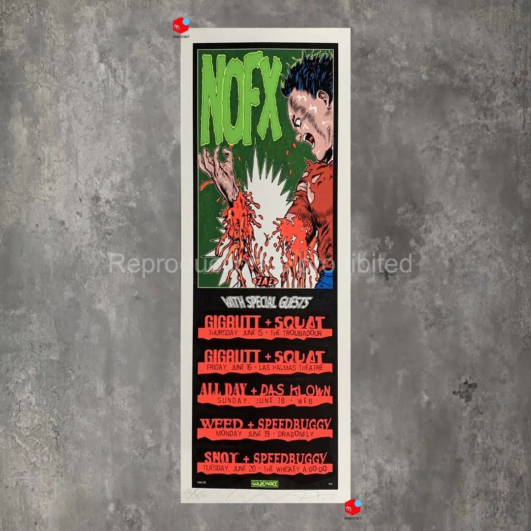 1997  T.A.Z. 製ロックポスター
シルクスクリーン 1997 T.A.Z. 製ロックポスター シルクスクリーン - メルカリ
