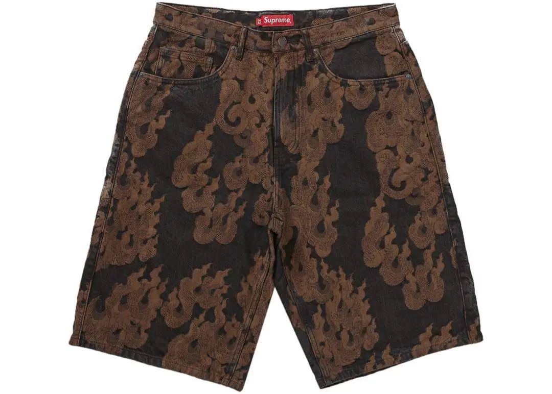 パンツ supreme flame 楽天市場】18SS SUPREME × SPITFIRE Cargo Short (ORANGE) 30
