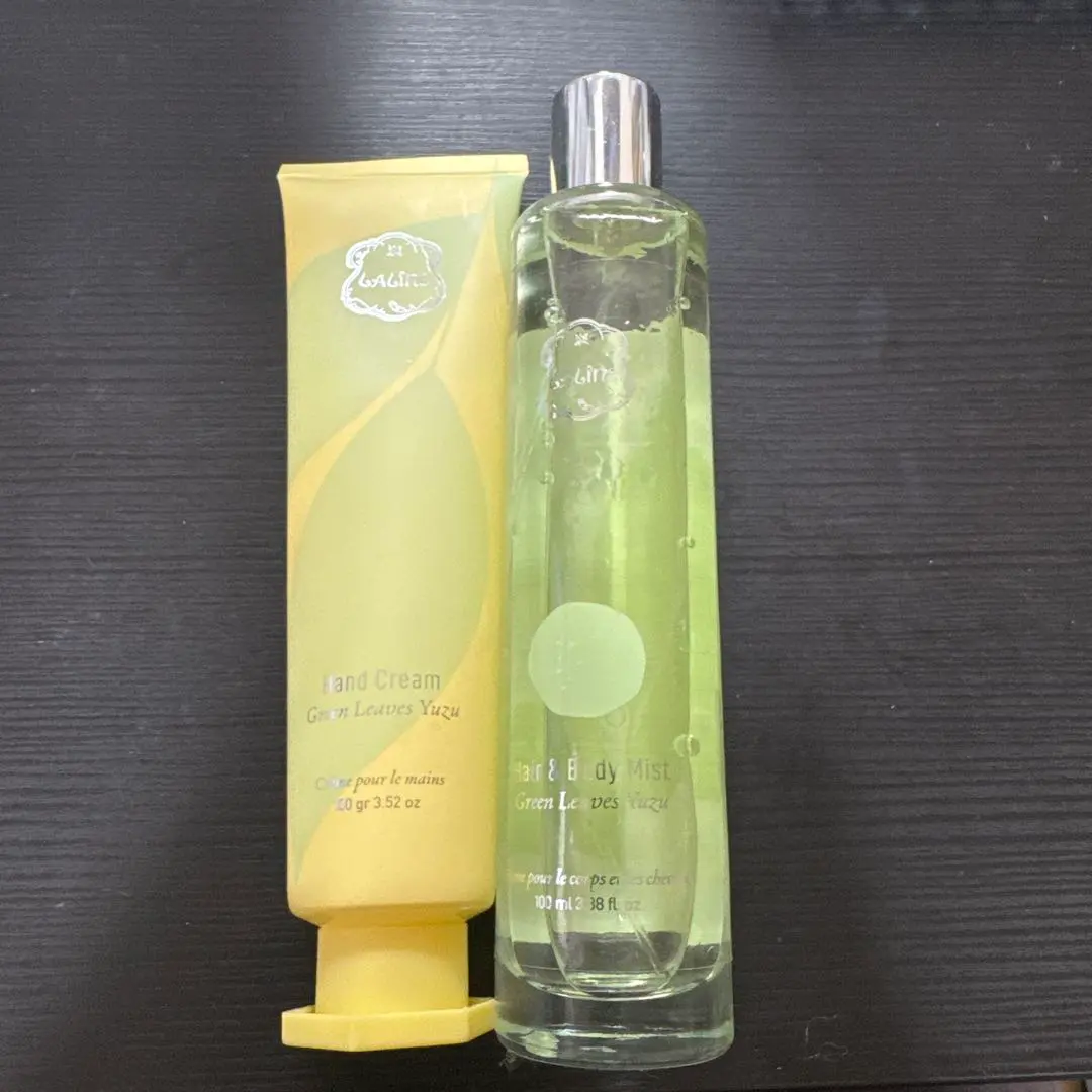 Laline護手霜・頭髮&身體噴霧 綠葉柚子2件組 的縮圖