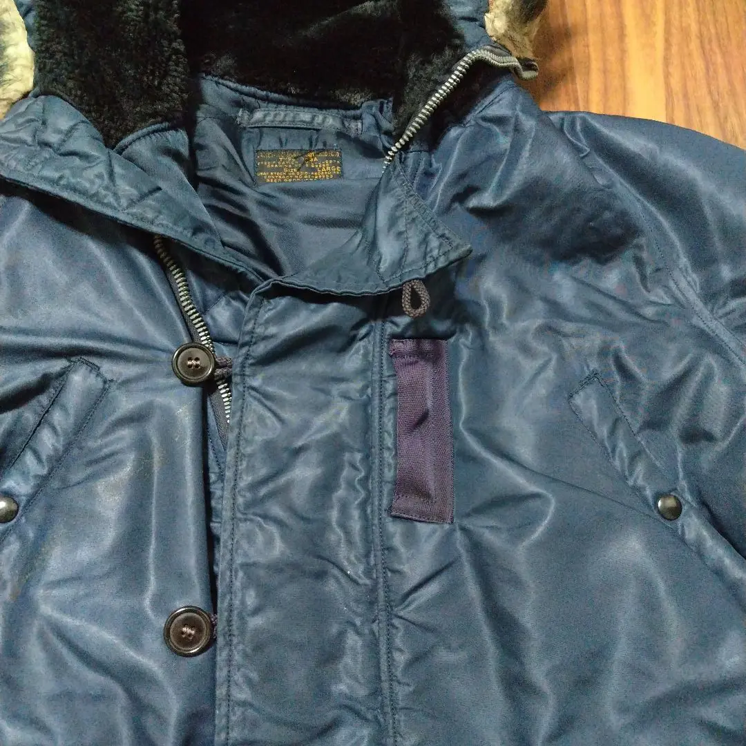 時間限定値下げ 50s 黒タグ n-3b air force ステンシル入122 50's黒タグ最初期型U.S.AIR FORCE【N-3B】VINTAGE アメリカ空軍