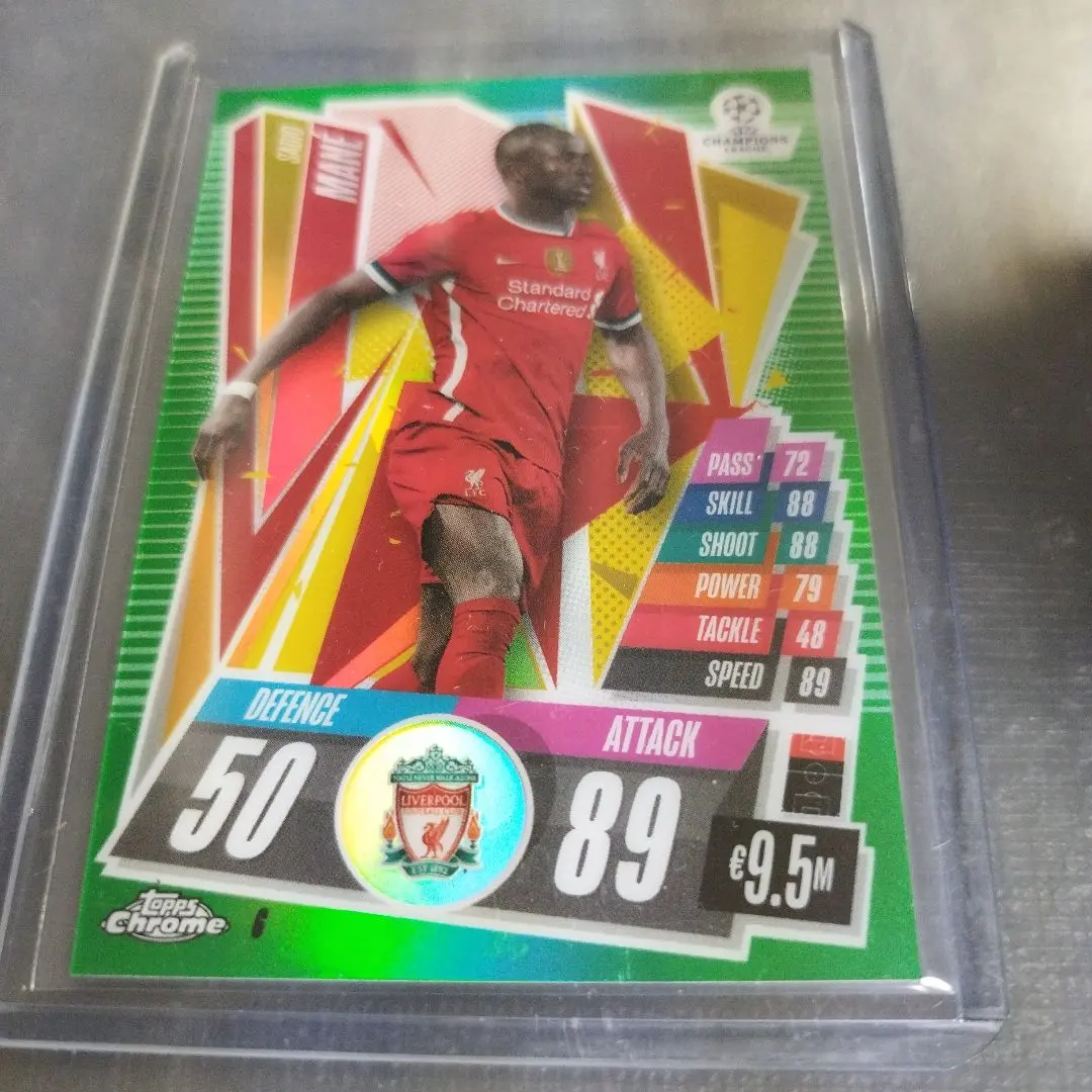 Thumbnail of Topps Chrome Match Attax UEFA CL Sadio Mané 33/99 Serial